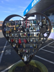 Funky 4th St in downtown Tucson-all locks
