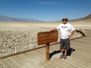 The bottom of Death Valley